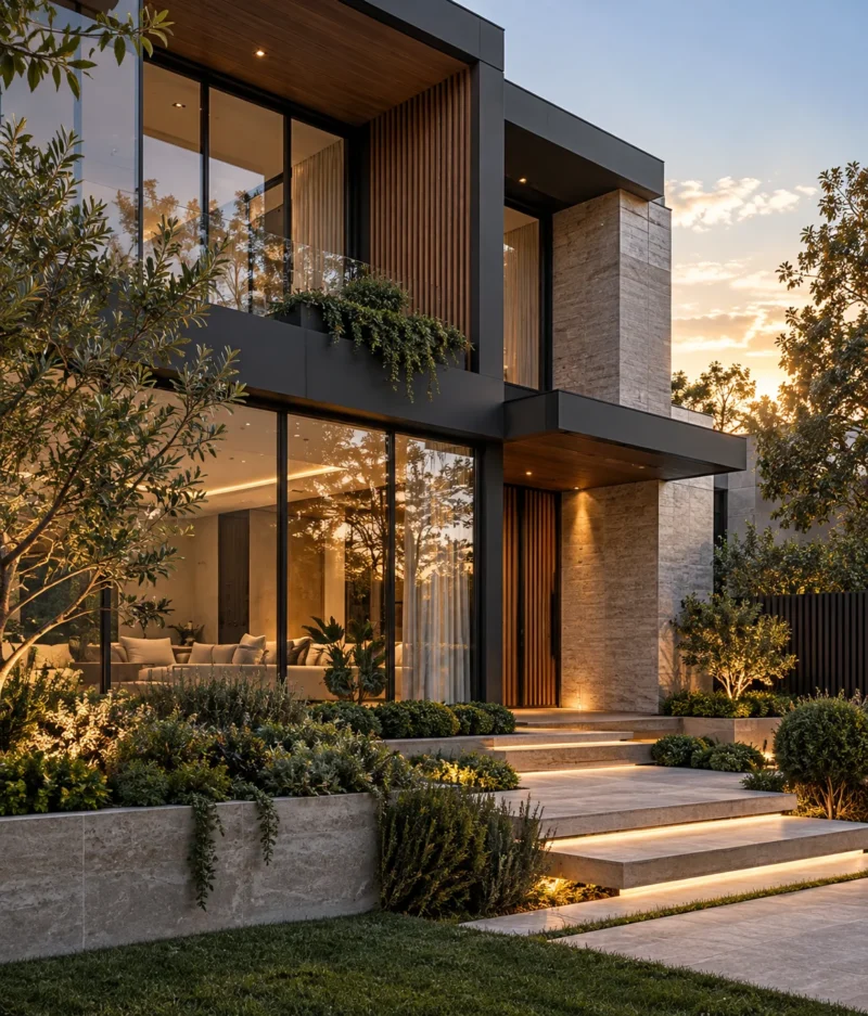 Contemporary residential architecture by Zand Design Sydney