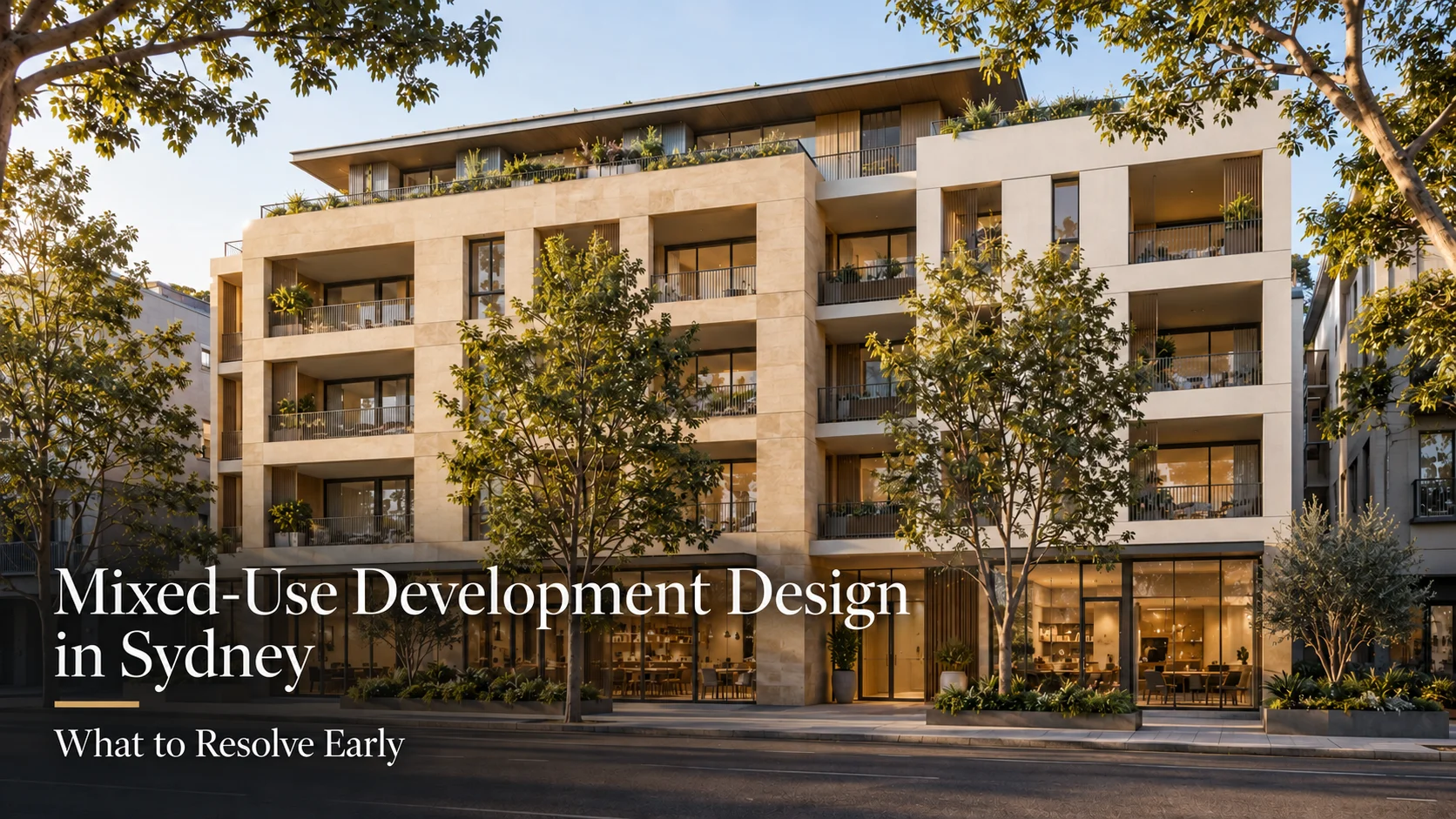 Mixed-Use Development Design in Sydney