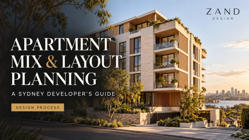Apartment Mix and Layout Planning for a Sydney Development